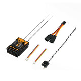 For SuperP Diversity Receiver ELRS 2.4Ghz RX 14CH with 2 Antenna Dual Reception for RC FPV Airplane Boats Drones