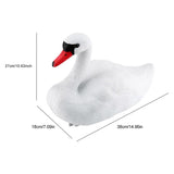NEW ARRIVAL Swan Decoys, Floating Plastic Swan, White Swan Statue Decoration Pet Decoys, Simulation Swan Decoys, White Swan Stat