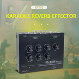EF302 Sound Mixing Console USB Audio Mixer Microphone Recording Effects Audio Mixer EU Plug