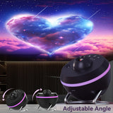 Ultra HD Universe Galaxy LED Projection Light 13 Pieces Dynamic Galaxy Meteor Bedroom Atmosphere Light Gift Light