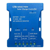 NEW ARRIVAL 20V PWM Solar Charge Controller with Bluetooth Mobile APP Remote Control ,USB Output 10A