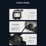 Waterproof Socket Outdoor Wall Power Socket IP66 Waterproof Weather Dust Sockets for Garden Garage Basement EU Plug