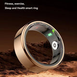 NEW ARRIVAL R06 Smart Ring, Health Monitor, Heart Rate Sleep Monitor IP68 Waterproof Multi-Sport Modes Silver
