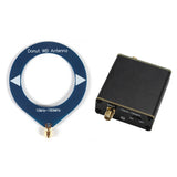 NEW ARRIVAL Donut Broadband Antenna 10kHz-180MHz with Low Impedance Converter for Radio Walkie Talkie SDR Blue