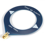 NEW ARRIVAL Donut Broadband Antenna 10kHz-180MHz with Low Impedance Converter for Radio Walkie Talkie SDR Blue