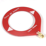 NEW ARRIVAL Donut Broadband Antenna 10kHz-180MHz with Low Impedance Converter for Radio Walkie Talkie SDR Blue