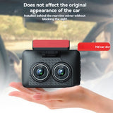 NEW ARRIVAL 4Inch IPS HD 1080P Car Dvr Recorder Dash Cam IR Night Vision Wide Angle Parking Monitor Camera Front Inside Rear Cam
