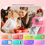 NEW ARRIVAL HD 1080P Kids Mini Instant Print Digital Camera Instant Printing Camera Birthday Holiday Gift for Fun Photography Pi