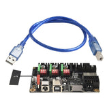 NEW ARRIVAL DLC32 V1 Offline Control 32Bits ESP32 WIFI GRBL TFT Desktop Lasering Engraving Machine DIY Universal Motherboard