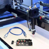 NEW ARRIVAL DLC32 V1 Offline Control 32Bits ESP32 WIFI GRBL TFT Desktop Lasering Engraving Machine DIY Universal Motherboard