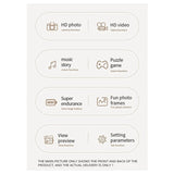 ! New H17 Digital Children Camera Camcorder 1080P 48MP 16X Digital Zoom Autofocus Photography Video Photo Kids Cam B