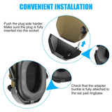 NEW ARRIVAL W1 Bluetooth Adapter, Design for Electronic Earmuffs Convert Wire Earmuff to Wireless One