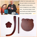 NEW ARRIVAL Wooden Rotatable Bobbin Holder and High-Performance Magnetic Yarn Holder are Exquisite Gifts for Knitting Enthusiast