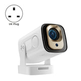 ! HY260 PRO 1080P Android 11 4K Projector 200ANSI Wifi6 BT5.4 Cinema Outdoor Portable 180°Rotable Projector Global UK Plug