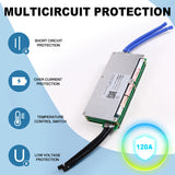 ! For ANT 10S to 32S 120A Smart LiFePo4 LTO Li-Ion Battery Built-in Bluetooth 16S NCM EV Battery Monitor