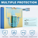 ! For ANT 10S to 32S 120A Smart LiFePo4 LTO Li-Ion Battery Built-in Bluetooth 16S NCM EV Battery Monitor