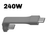 NEW ARRIVAL 90 Degree Elbow Data Cable TYPE-C to TYPE-C Full-Function Connection Magnetic Hard Disk Box M2 for Phone Hard-Disk 2