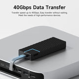 NEW ARRIVAL 90 Degree Elbow Data Cable TYPE-C to TYPE-C Full-Function Connection Magnetic Hard Disk Box M2 for Phone Hard-Disk 2