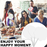 18 PCS Sublimation Fans Blank, PET Plastic Sublimation Hand Fans for Church Parties Graduation Party Favors