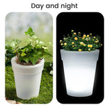 Outdoor Solar Garden Flowerpot Light Night Automatic Lighting Lawn Light 4LED Courtyard Light Waterproof Solar Lamp