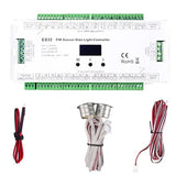 32CH PIR Sensor Stair Light Controller 2CH RGB Pixel SPI LED Strip Dimmer Indoor Stairway Light Controller 5V-24V.