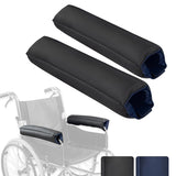 NEW ARRIVAL Wheelchair Armrest Pads (2 Pieces) - Easy Clean Arm Covers for Desk Chair, Office - Non-Slip, Reversible Cushion