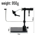 ICERIO Practical 360° Rotation Fly Fishing Vise for Fishing Fly Lure Baits and Jigs Hook Maker Tools