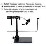 ICERIO Practical 360° Rotation Fly Fishing Vise for Fishing Fly Lure Baits and Jigs Hook Maker Tools