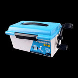 ILURE Fishing Tools Portable Multi-functional Fishing Line Storage Box  Reel Spinning Bait Throwing Fishing Equipment Box