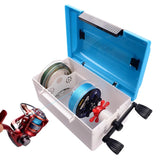 ILURE Fishing Tools Portable Multi-functional Fishing Line Storage Box  Reel Spinning Bait Throwing Fishing Equipment Box