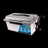 ILURE Fishing Tools Portable Multi-functional Fishing Line Storage Box  Reel Spinning Bait Throwing Fishing Equipment Box