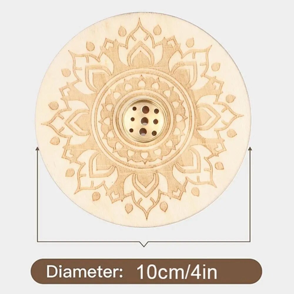 Incense Burner Holder Classical Incense Holder With 9 Holes For Decoration Aromatherapy Products For Reading Room Bedroom Tea