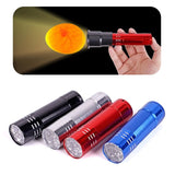 Incubator Egg Tester Flashlight 9 LED Egg Candling Lamp Cold Incubation Equipment Farm Poultry Incubation Tool