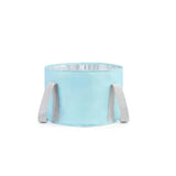 Indoor Outdoor Portable Foot Soaking Bag Foldable Waterproof 5-layer Feet Bath Bucket Healthcare Accessories Blue Large