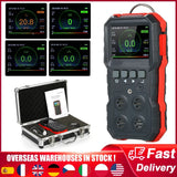 Industrial 4 in 1 Gas Detector CO O2 H2S Combustible Gas Tester 120000 Data Logging Sound Light Vibration Alarm Gas Analyzer