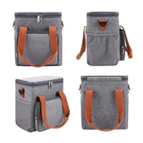 Insulated Lunch Bag Insulated Lunch Cooler Bag Leakproof Thermal Cooler Sack For Food Storage High Capacity Handbags Case For