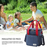 Insulated Lunch Bag Insulated Lunch Cooler Bag Leakproof Thermal Cooler Sack For Food Storage High Capacity Handbags Case For