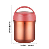 Insulated Water Bottle Large Coffee Warmer 17.6oz Large 304 Stainless Steel Thermo Cup Portable Bottle For School Outdoor Sports