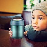 Insulated Water Bottle Large Coffee Warmer 17.6oz Large 304 Stainless Steel Thermo Cup Portable Bottle For School Outdoor Sports