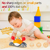 Interactive Crab Toy for Babies Creative Crawling Crab Escape Electronic Toys Animal Pet Runaway with Musical Child Gift