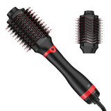 Interchangeable 2-in-1 Hair Dryer Brush 43mm & 60mm Hot Air Blow Dryer Brush in One Hair Styler for Smooth, Frizz-Free Results