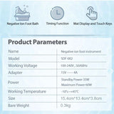 Ion Detox Foot Spa Massager Foot Bath Strengthen Immunity Eliminate Fatigue Improve Sleeping Tub Array Aqua Cell Ionic Cleanse