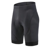 JIKEGO Men Bicycle Clothing Cycling Shorts Gel Pad MTB Mountain Bike Clothes Male Biker Tights Breathable Summer Black