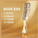 Japanese Premium Head Massager Scalp Brush Hair Massager Shampoo Brush Wet Plastic Detangling Brush Hair Cleaning Comb