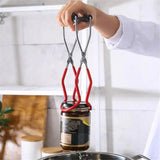 Jar Lifter Tongs Non-slip Canning Lifting Tool With Grip Handle Convenient Jar Lifer For Various Size Of Canning Durable Kitchen