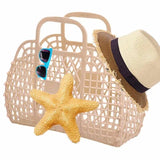 Jelly Purse Bright Color Girls Jelly Purse Toddler Purse Girls Jelly Beach Bag Beach Tote Storage Boys Easter Baskets For Kids