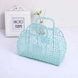Jelly Purse Bright Color Girls Jelly Purse Toddler Purse Girls Jelly Beach Bag Beach Tote Storage Boys Easter Baskets For Kids