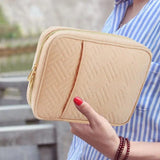 Jewelry Organizer Roll Jewelry Necklace Earrings Organizer Case Portable Jewelry Holder Travel Bag With Storage For Carrying