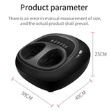Jinkairui Electric Foot Massage Machine Shiatsu Deep Knead Air Compression For Health Care Infrared Heating Therapy Anti-stress