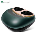 Jinkairui Electric Foot Massage Machine Shiatsu Deep Knead Air Compression For Health Care Infrared Heating Therapy Anti-stress